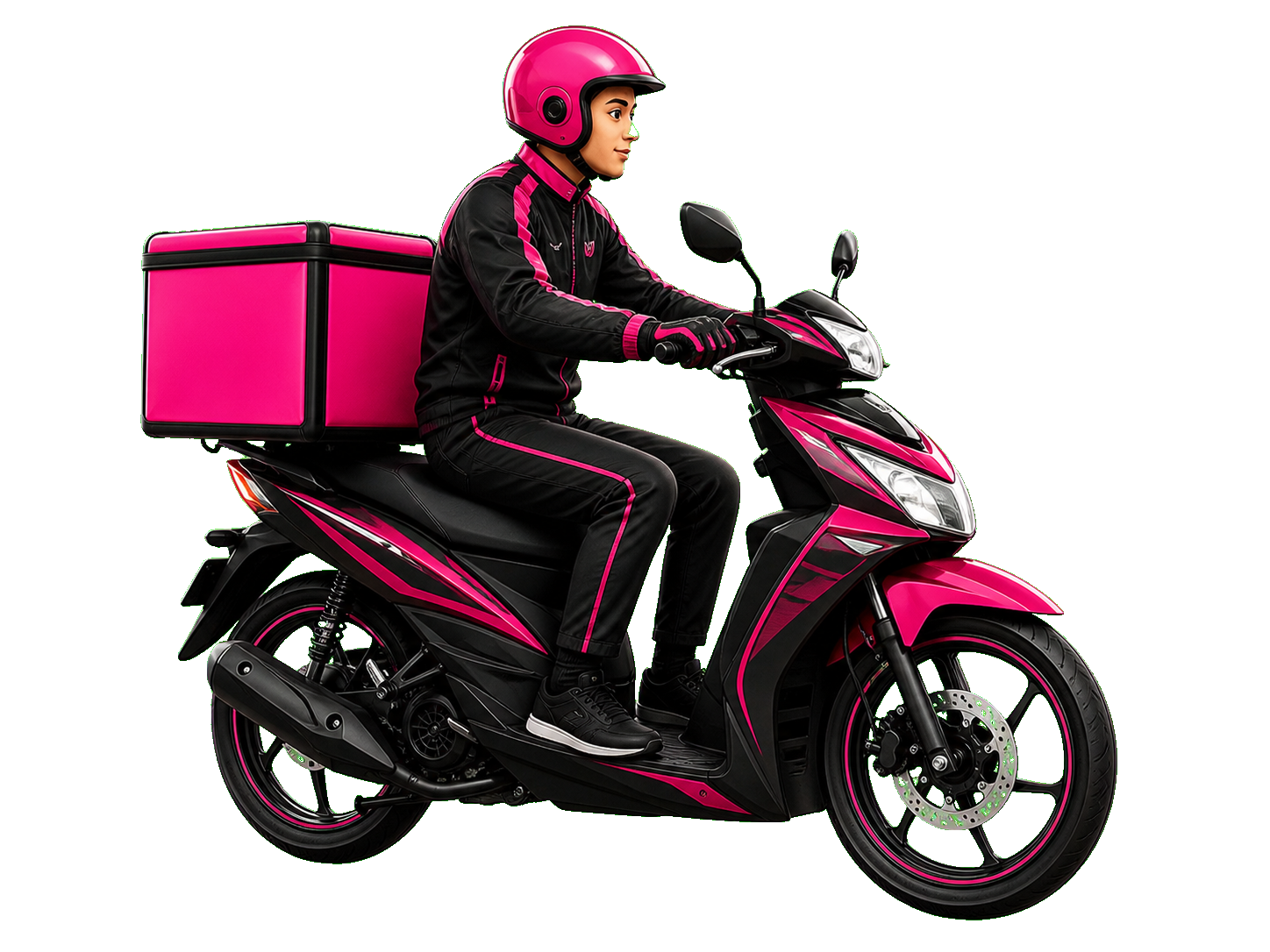 GO X rider on scooter